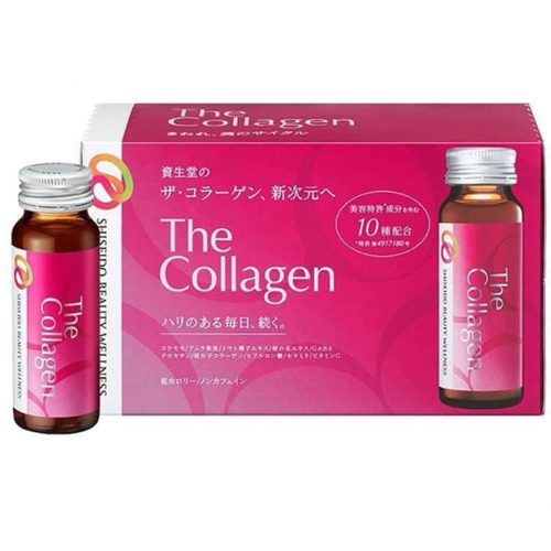 nuoc uong bo sung collagen shiseido the collagen hop 10 lo x50ml 070225 kb