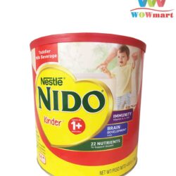 Sữa bột Nestlé NIDO cho trẻ từ 1 đến 3 tuổi NIDO Kinder 1+ 2.2kg