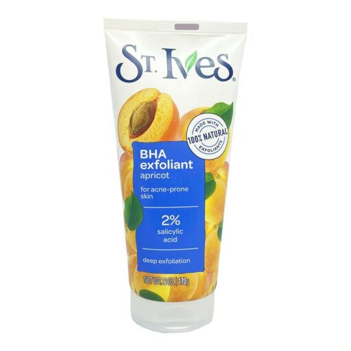 Sữa rửa mặt ngăn ngừa mụn St.Ives BHA Exfoliant Apricot 170g
