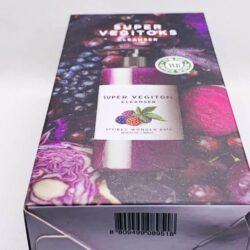 Sữa rửa mặt thải độc rau củ Super Vegitoks Cleanser 300ml màu tím 13 sua rua mat thai doc rau cu super vegitoks cleanser 300ml mau tim kf