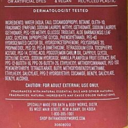 Sữa tắm Bath&Body Works Aromatherapy Comfort Vanilla+Patchouli 295ml 8 sua tam bathbody works aromathery comfort vanilla patchouli 295ml kc