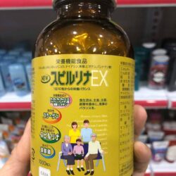 Tảo vàng Spirulina EX nội địa Nhật Bản 1000 viên (Không hộp) 6 tao vang spirulina ex noi dia nhat ban 1000 vien khong hop 6121