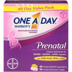 Viên bổ cho bà bầu One A Day Prenatal DHA/EPA + Multivitamin 60 viên x2 13 vien bo cho ba bau one a day prenatal dha epa multivitamin 60 vienx2 2