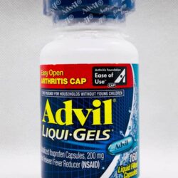 Viên giảm đau hạ sốt Advil Liqui-Gels 200mg 160 Liquid Capsules (Arthritis Cap) 6 vien giam dau ha sot advil liqui gels 200mg 160 vien knd