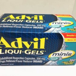 Viên giảm đau hạ sốt Advil Liqui-Gels Minis 200mg 160 Mini Liquid Capsules 10 vien giam dau ha sot advil mini liqui gels 200mg 160 vien 010325 kb