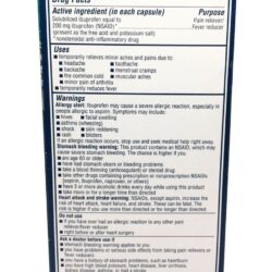 Viên giảm đau hạ sốt Advil Liqui-Gels Minis 200mg 160 Mini Liquid Capsules 15 vien giam dau ha sot advil mini liqui gels 200mg 160 vien 010325 kg