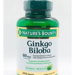 vien uong bo nao natures bounty ginkgo biloba 60mg 200 capsules knwf
