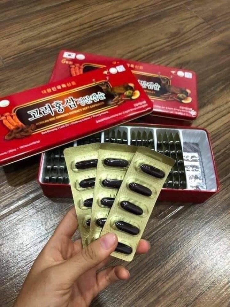 Viên uống đạm sâm nhung hưu 6 năm tuổi 830mgx120 viên