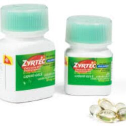 Viên uống dạng gel chống dị ứng Zyrtec Antihistamine Allergy 10mg 65 Liquid Gels 7 vien uong dang gel chong di ung zyrtec allergy 10mg 65 vien 3