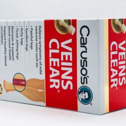 Viên uống giảm suy giãn tĩnh mạch Caruso’s Veins Clear 60 viên 13 vien uong dieu tri suy gian tinh mach carusos veins clear 60 vien knd