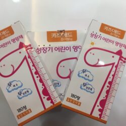 Viên nhai Canxi hươu cao cổ Hàn Quốc hỗ trợ tăng chiều cao cho bé 3Y+ 360 viên (180 viên x2 hủ) 4 vien uong dinh duong tang truong chieu cao 2x180 vien 1