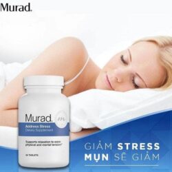 Viên uống giảm căng thẳng Murad Address Stress Dietary Supplement 60 viên 12 vien uong giam cang thang murad address stress dietary supplement 60 vien b