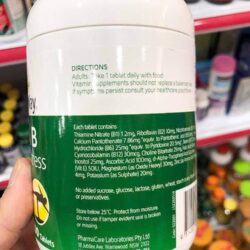 Viên uống giảm căng thẳng Nature's Way Mega B Executive Stress 200 viên 7 vien uong vitamin b giam cang thang natures way mega b 200 vien 2