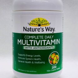 Viên uống Vitamin tổng hợp Nature’s Way Complete Daily Multivitamin 200 Viên 6 vien uong vitamin tong hop natures way complete daily multivitamin 200 vien knc