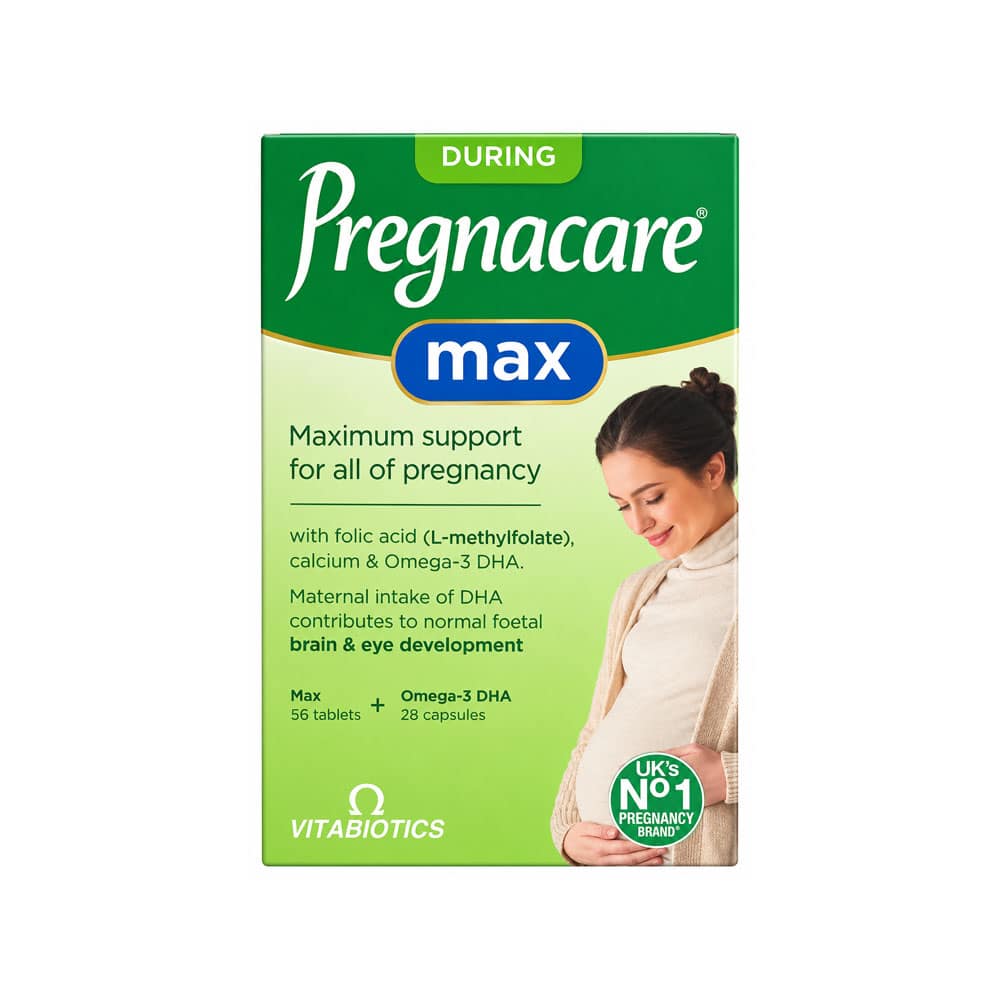 Vitamin cho bà bầu của Anh Vitabiotics Pregnacare Max 84 viên