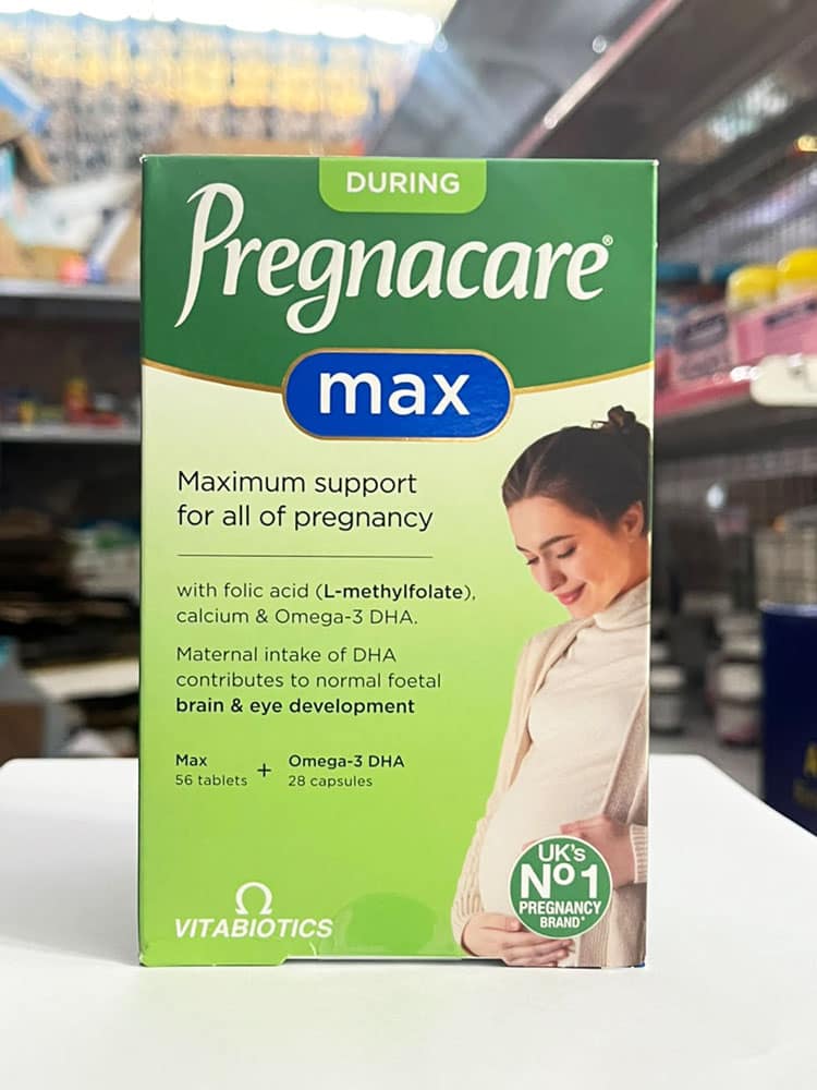Vitamin cho bà bầu của Anh Vitabiotics Pregnacare Max 84 viên - Ảnh 2