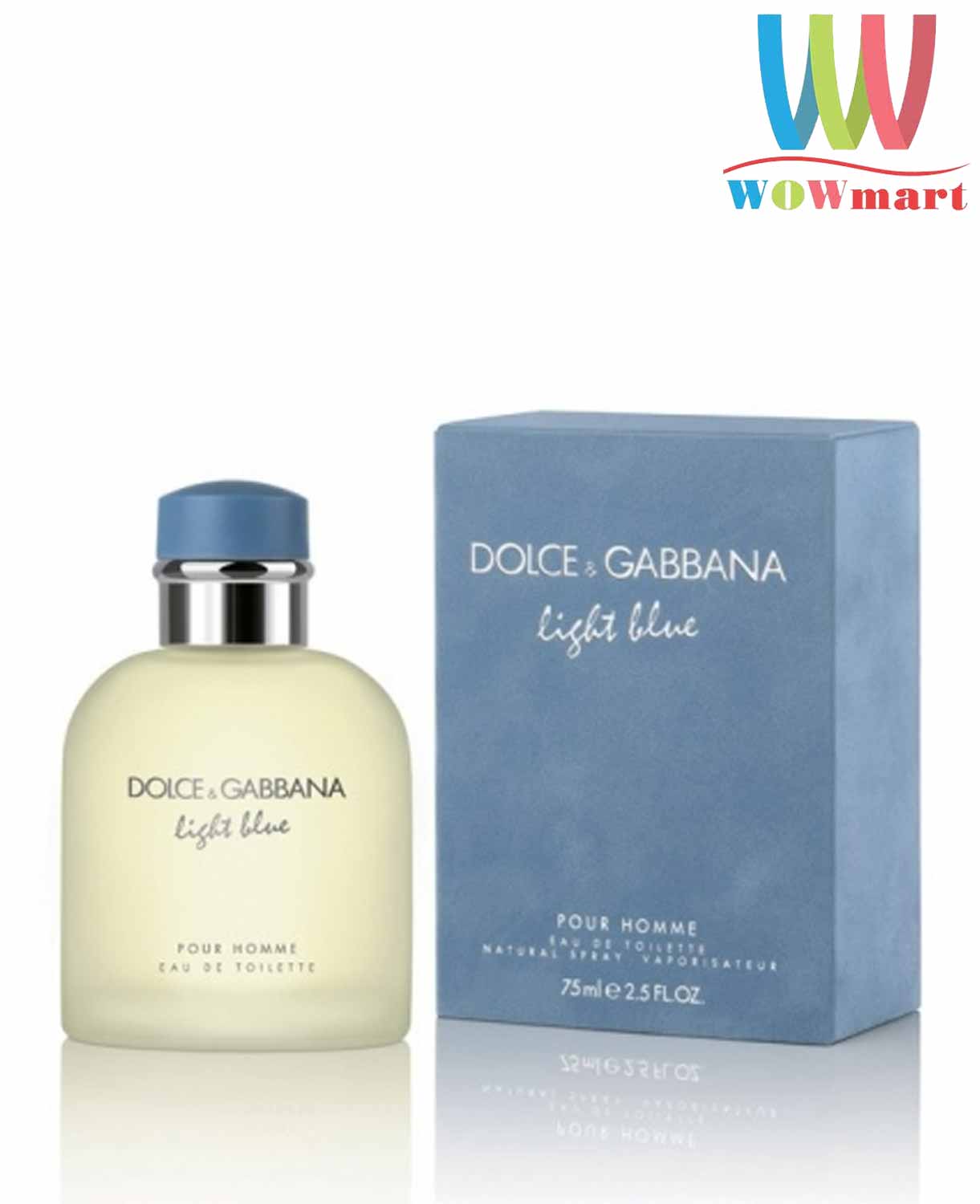 Nước hoa Nam Dolce & Gabbana Light Blue Pour Homme EDT 75ml – Wowmart VN |  100% hàng ngoại nhập
