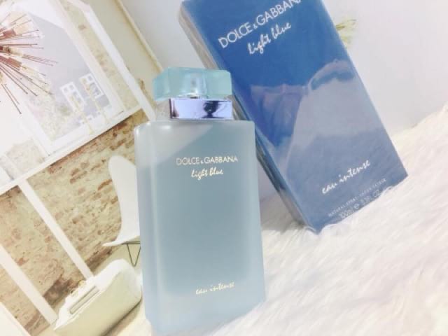 Nước hoa nữ Dolce & Gabbana Light Blue Intense Eau De Parfum 100ml –  Wowmart VN | 100% hàng ngoại nhập