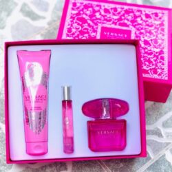 Versace Bright Crystal Absolu EDP Gift Set 3 ( nước hoa 90ml / lotion 150ml / chai xịt 10ml ) 10 Set Versace Bright Crystal Absolu EDP 4