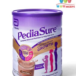 Sữa bột Pediasure Úc cho trẻ từ 1–10 tuổi hương Socola Pediasure Chocolate 850g
