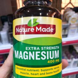 Viên uống bổ sung Magiê Nature Made Magnesium 400mg 180 viên 4 Vien uong tang su deo dai Nature Made Extra Strength Megnesium 400mg 180 vien1