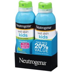 Xịt chống nắng trẻ em Neutrogena Wet Skin Kids Suncreen Spray SPF70+ 141g x2 chai 8 Xit chong nang tre em Neutrogena Wet Skin Kids Suncreen Spray SPF 70 141g x2 chai 2