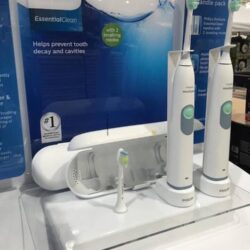 Bàn chải đánh răng có thể sạc lại Philips Sonicare Essential Clean Rechargeable HX6253/83 Set 2 6 ban chai danh rang co the sac lai philips sonicare essential clean rechargeable toothbrush hx6253 83 set 2 3