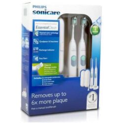 Bàn chải đánh răng có thể sạc lại Philips Sonicare Essential Clean Rechargeable HX6253/83 Set 2 7 ban chai danh rang co the sac lai philips sonicare essential clean rechargeable toothbrush hx6253 83 set 2 4