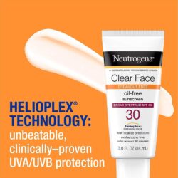 kem chong nang neutrogena clear face break out free liquid lotion sunscreen spf 30 88ml kna