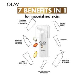Kem dưỡng ẩm chống lão hóa ban ngày Olay Total Effects 7 in One Day Moisturizer SPF30 50ml 10 kem duong da chong lao hoa olay total effects 7 in one anti aging broad spectrum spf 30 50ml 111223 kd