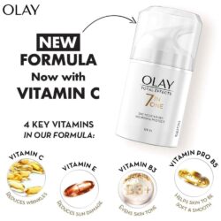 Kem dưỡng ẩm chống lão hóa ban ngày Olay Total Effects 7 in One Day Moisturizer SPF15 50ml 8 kem duong da olay total effects 7 in one day cream normal with spf15 50g 111223 kb