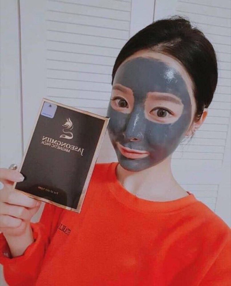 Mặt nạ nam châm Hàn Quốc Jaseongmiin Hộp 4 mask + Cây nam châm