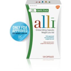 Viên uống giảm cân Alli Orlistat 60mg Capsules Weight Loss Aid 120 viên 8 new vien uong giam can alli orlistat 60mg capsules weight loss aid 120 vien 1