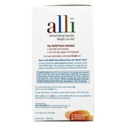 Viên uống giảm cân Alli Orlistat 60mg Capsules Weight Loss Aid 120 viên 10 new vien uong giam can alli orlistat 60mg capsules weight loss aid 120 vien 3