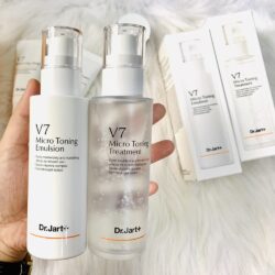 Nước hoa hồng cân bằng dưỡng da Dr.Jart V7 Micro Toning Treatment 125ml 7 nuoc hoa hong can bang duong da drjart v7 micro toning treatment 125ml c