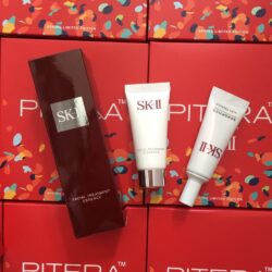 set duong da sk ii set 3 nuoc than 75ml sua rua mat 20g aura 15ml 1