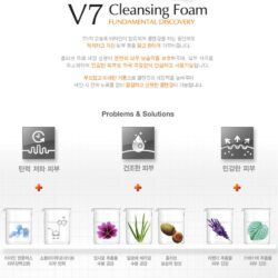 Sữa rửa mặt làm sạch sâu và sáng da Dr.Jart V7 Cleansing Foam 25ml 7 sua rua mat lam sach sau va sang da drjart v7 cleansing foam 25ml b