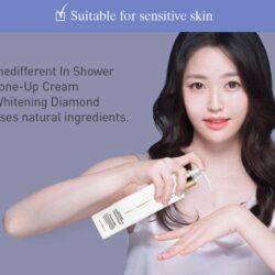 sua tam trang han quoc medifferent in shower tone up cream 300ml kna