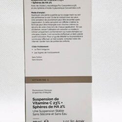 tinh chat sang gia tri tham nam the ordinary vitamin c suspension 30 in silicone 30ml knf