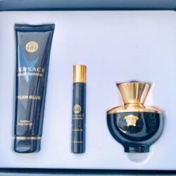 versace dylan blue pour femme edp set 3 nuoc hoa 100ml lotion 150ml chai xit 10ml 3