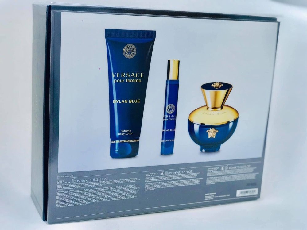 versace dylan blue pour femme edp set 3 nuoc hoa 100ml lotion 150ml chai xit 10ml 4