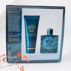 versace eros for men gift set nuoc hoa 100ml sua tam 150ml 3