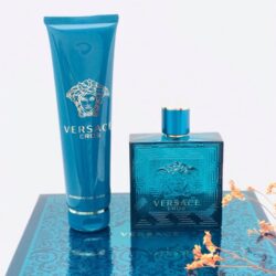 versace eros for men gift set nuoc hoa 100ml sua tam 150ml 4