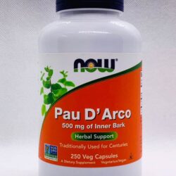 vien ho tro suc khoe duong ruot amp chong oxi hoa now foods pau d arco 500 mg 100 vien kna