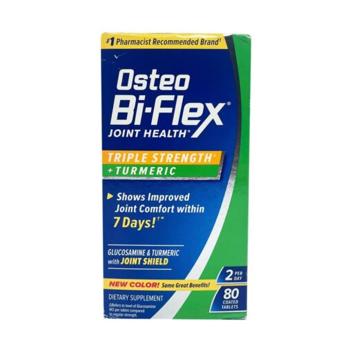 Viên uống bồi bổ sụn khớp Osteo Bi-Flex Triple Strength +Turmeric 80 viên