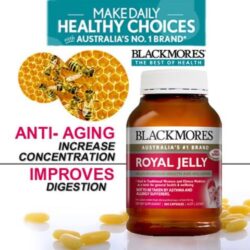 Viên uống sữa ong chúa Blackmores Royal Jelly 365 viên 15 vien uong sua ong chua blackmores royal jelly 365 vien 1