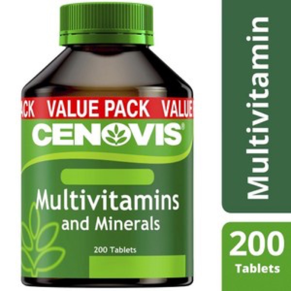 Vitamin tổng hợp Cenovis multivitamin cho người lớn & amp;  Khoáng chất 200 viên