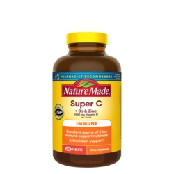 Viên Super C tăng cường hệ thống miễn dịch Nature Made Super C 200 Tablets