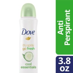 Xịt khử mùi mồ hôi Dove Go Fresh Cool Essentials Dry Spray Set 107g x3 6 xit khu mui mo hoi dove go fresh cool essentials dry spray set 3x 107g 2