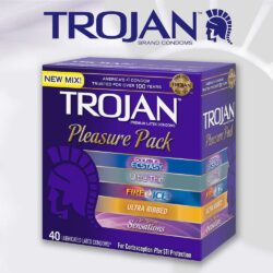 Bao cao su TROJAN Pleasure Pack 40 bao 1